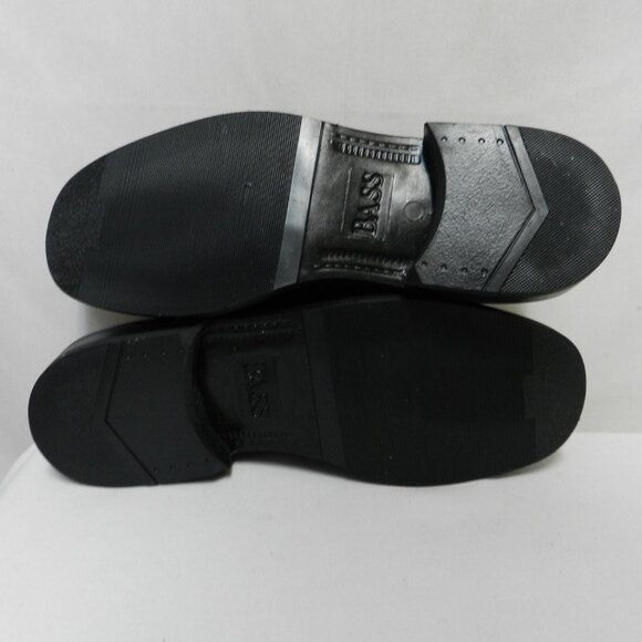 BASS Leather brown Penny Loafers shoes slides made in Italy NEW Size Sz 10.5 M - Picture 10 of 12